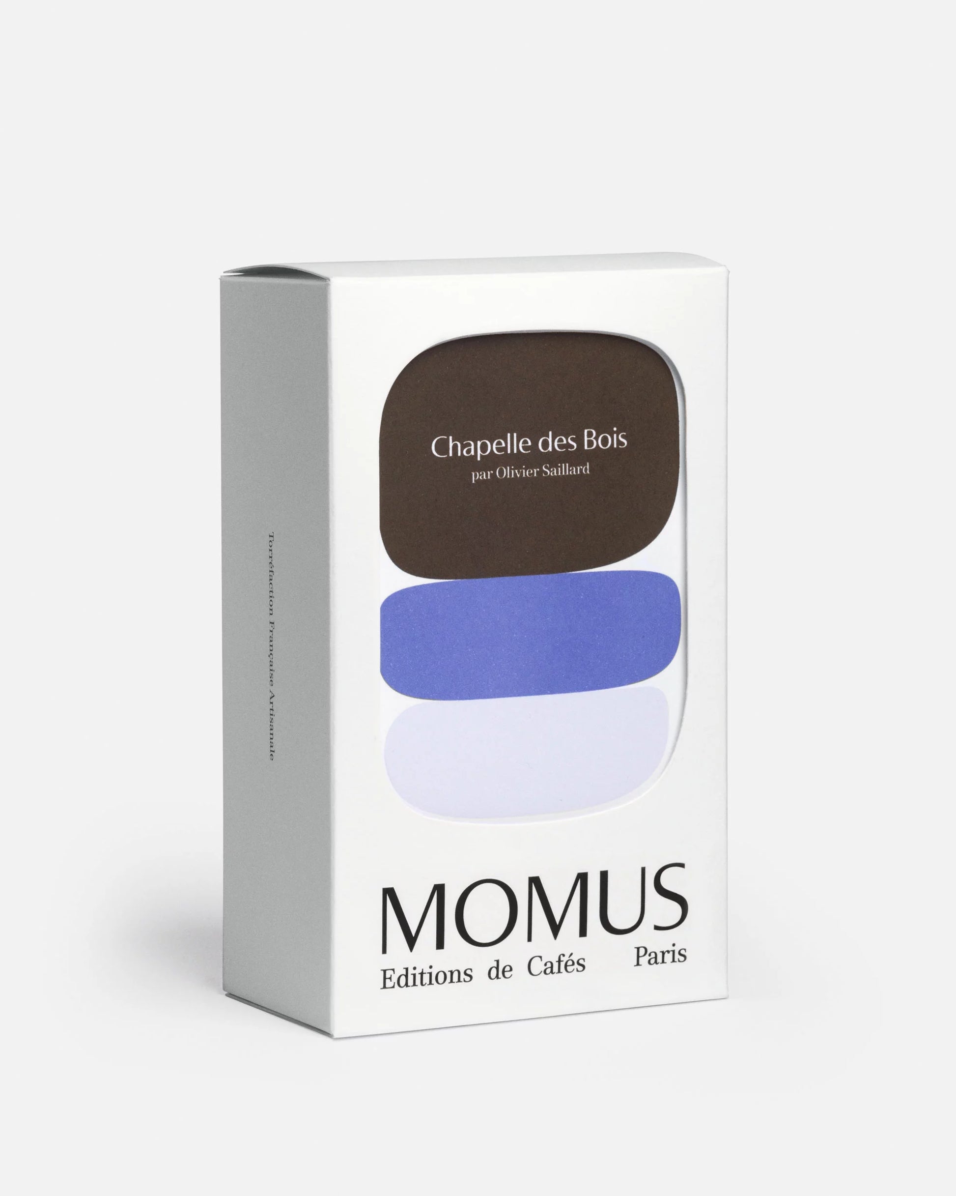 Packaging Chapelle des bois 200g signé Olivier Saillard pour Momus Paris