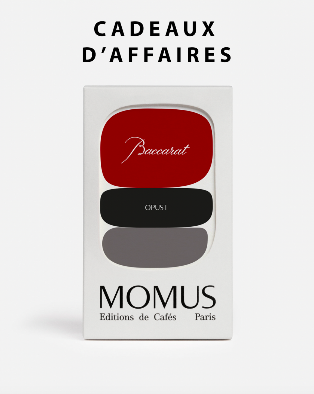 Cadeaux d'affaires packaging Baccarat pour professionnels