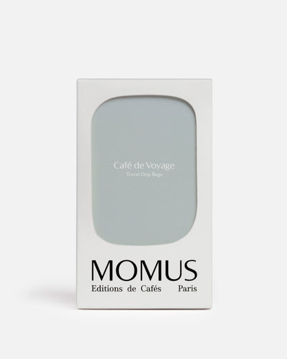 Emballage  Momus café de voyage Drip Bags