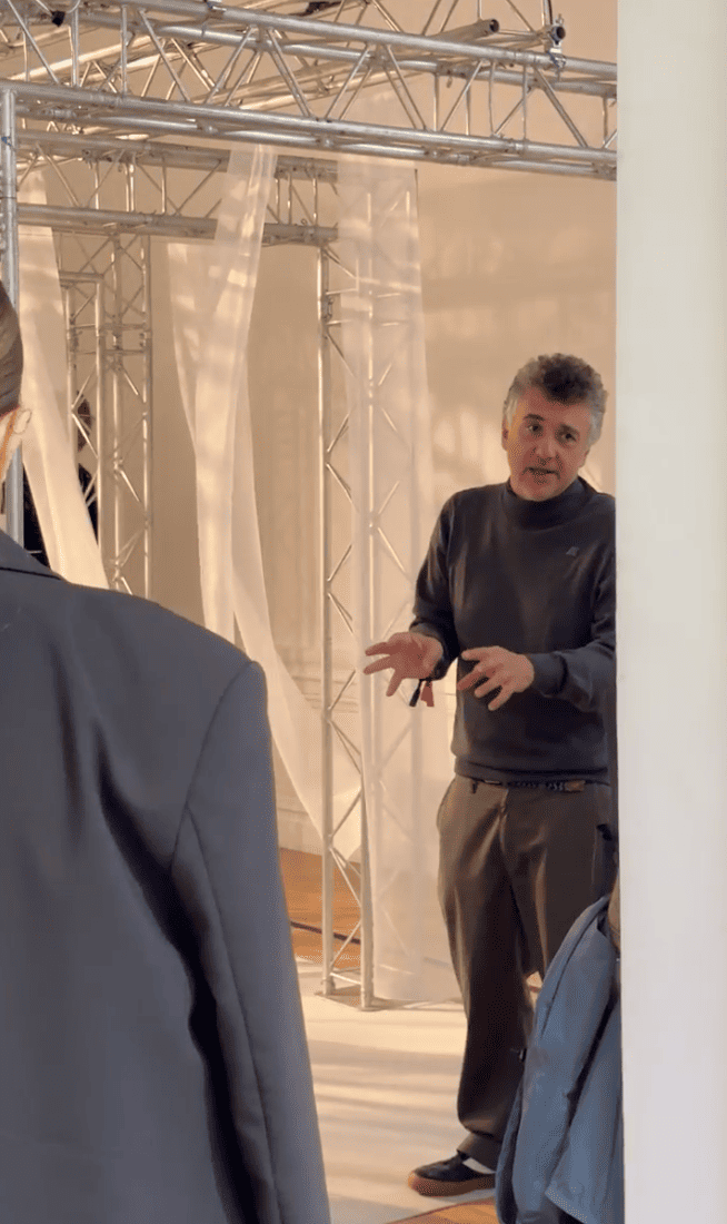Un café avec GianLuisi Recuperati lors des 70 ans de Kway en interview