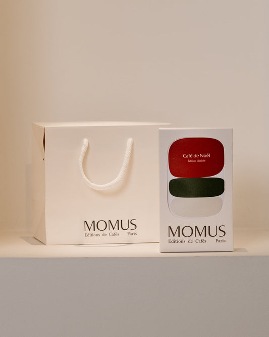 Idée cadeau Noël, café de Noël Momus