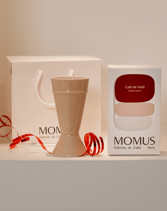 Idée cadeau Noël MOMUS - Tasse nude et café de Noël édition limitée Paris