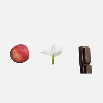 Heirloom arômes Pêche, Jasmin, chocolat