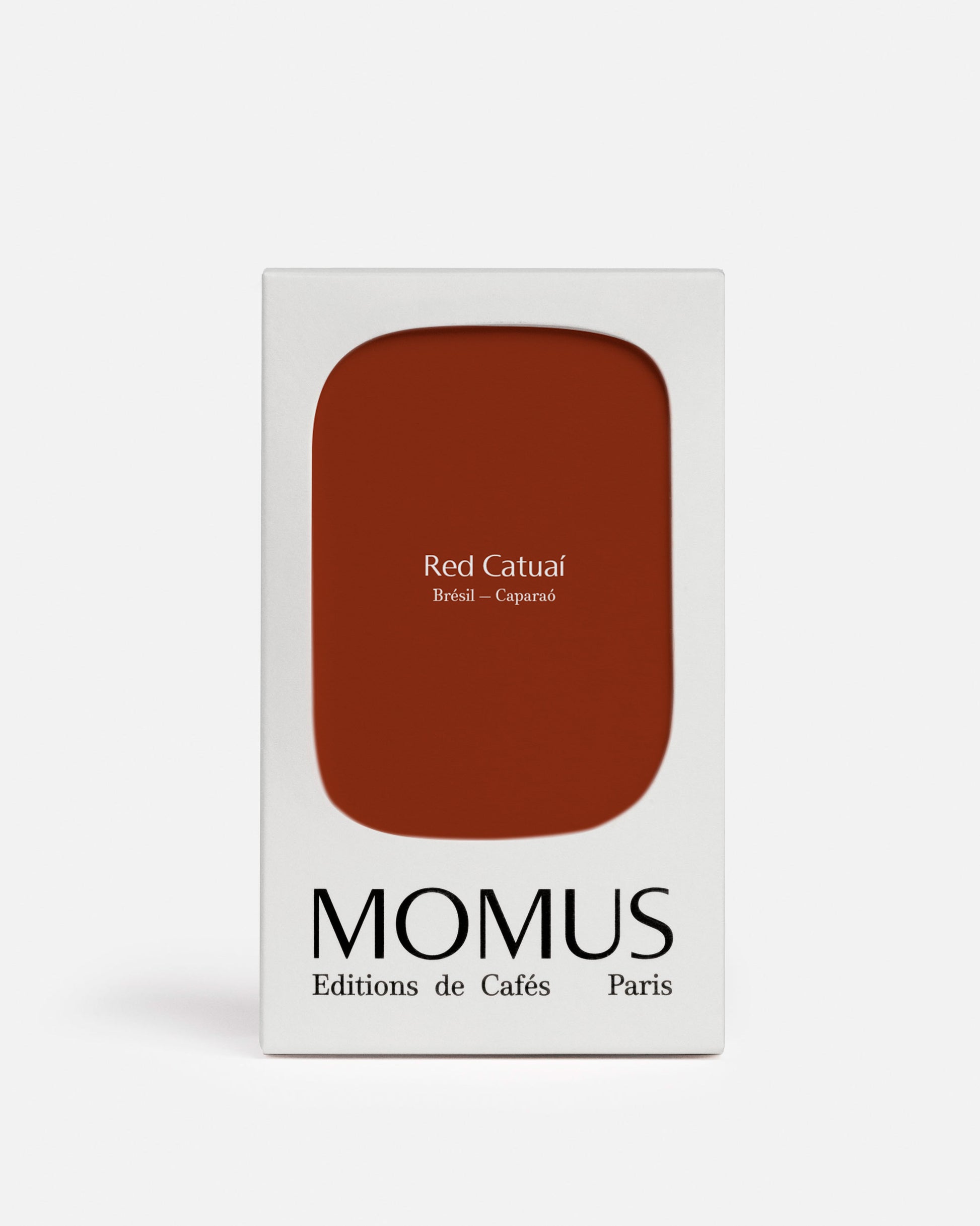 Paquet café Red Catuaí Brésil Caparaó MOMUS Clayton Barrossa 200g arabica naturel espresso voluptueux