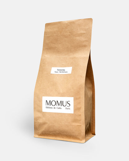 Packaging1kg du café Momus Yemenia - Yémen, Bait Alal Sana'a. 